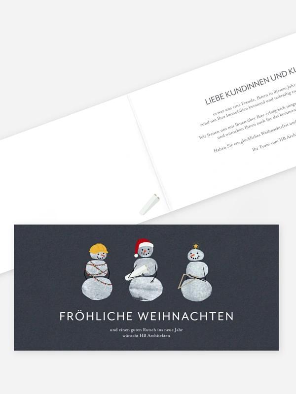 Schneemannbau