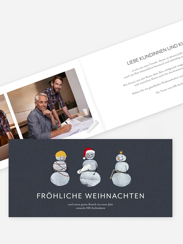 Schneemannbau