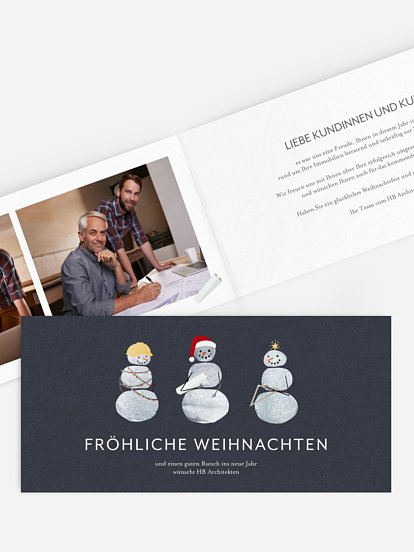 Schneemannbau Schneemannbau