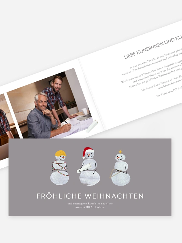 Schneemannbau