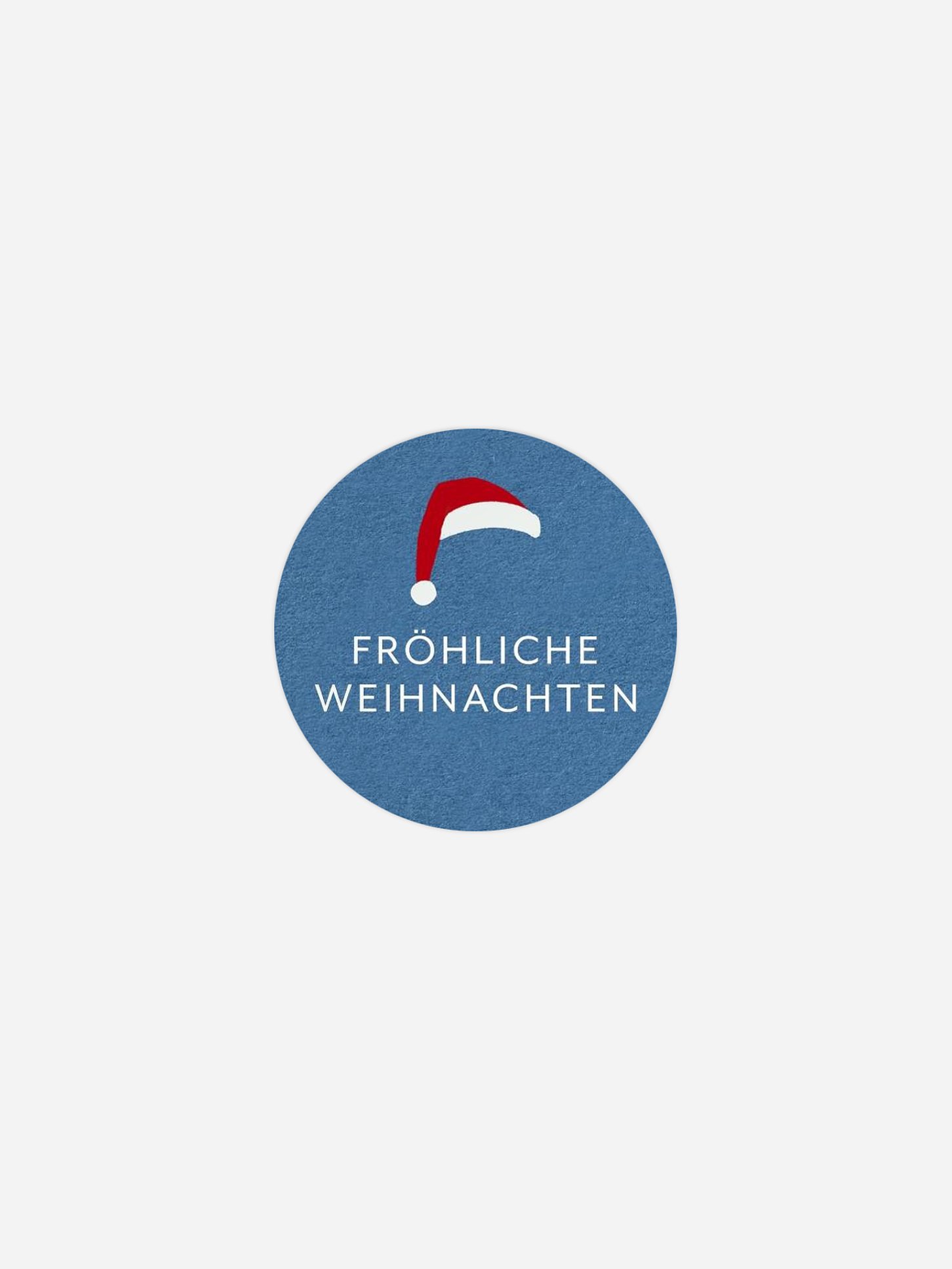 Geschenkaufkleber Geschäftlich Schneemänner