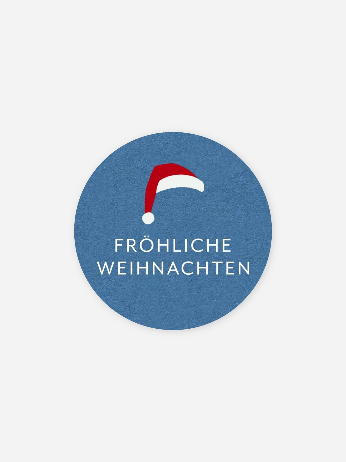Geschenkaufkleber Geschäftlich Schneemänner