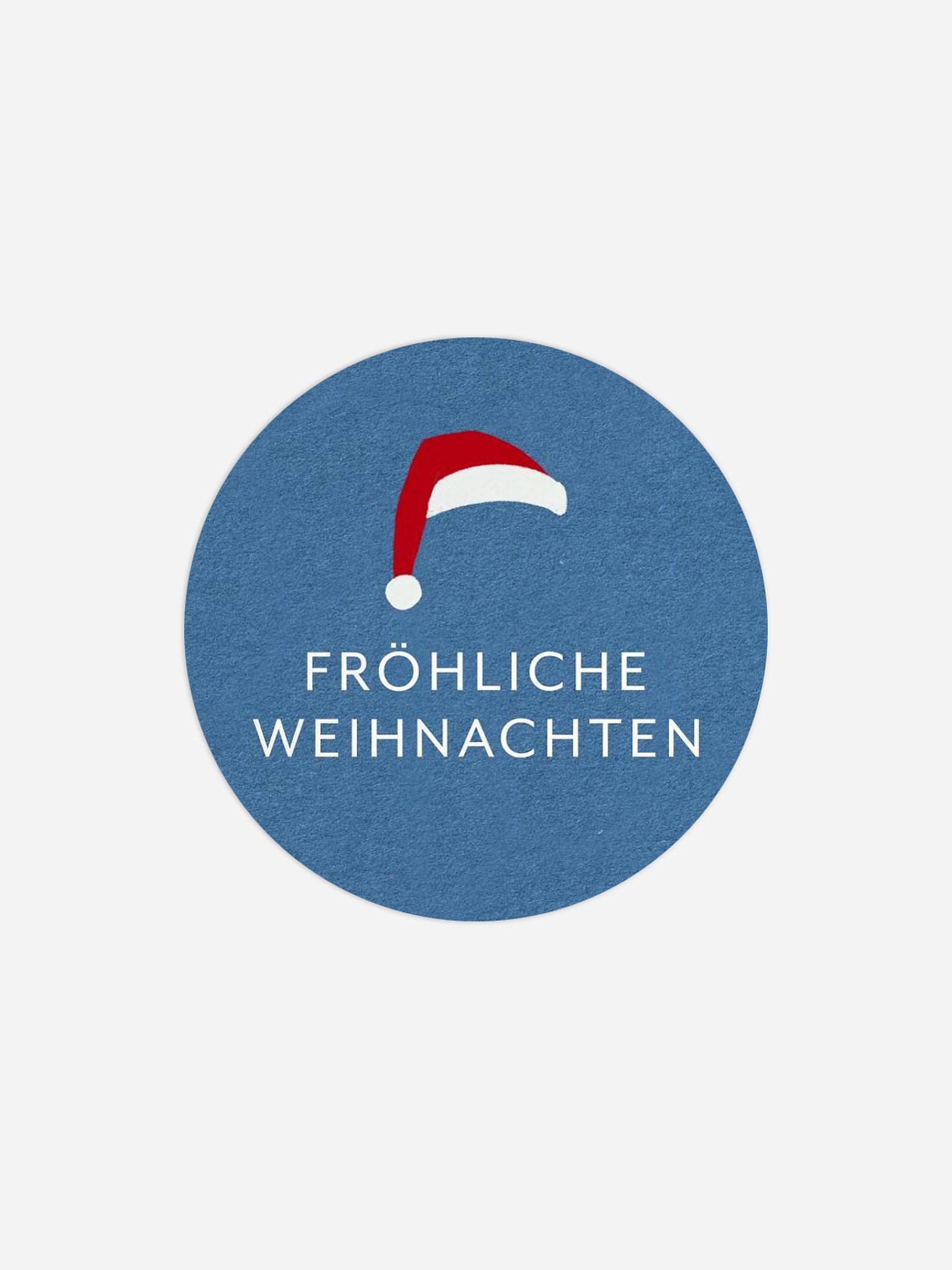 Geschenkaufkleber Geschäftlich Schneemänner