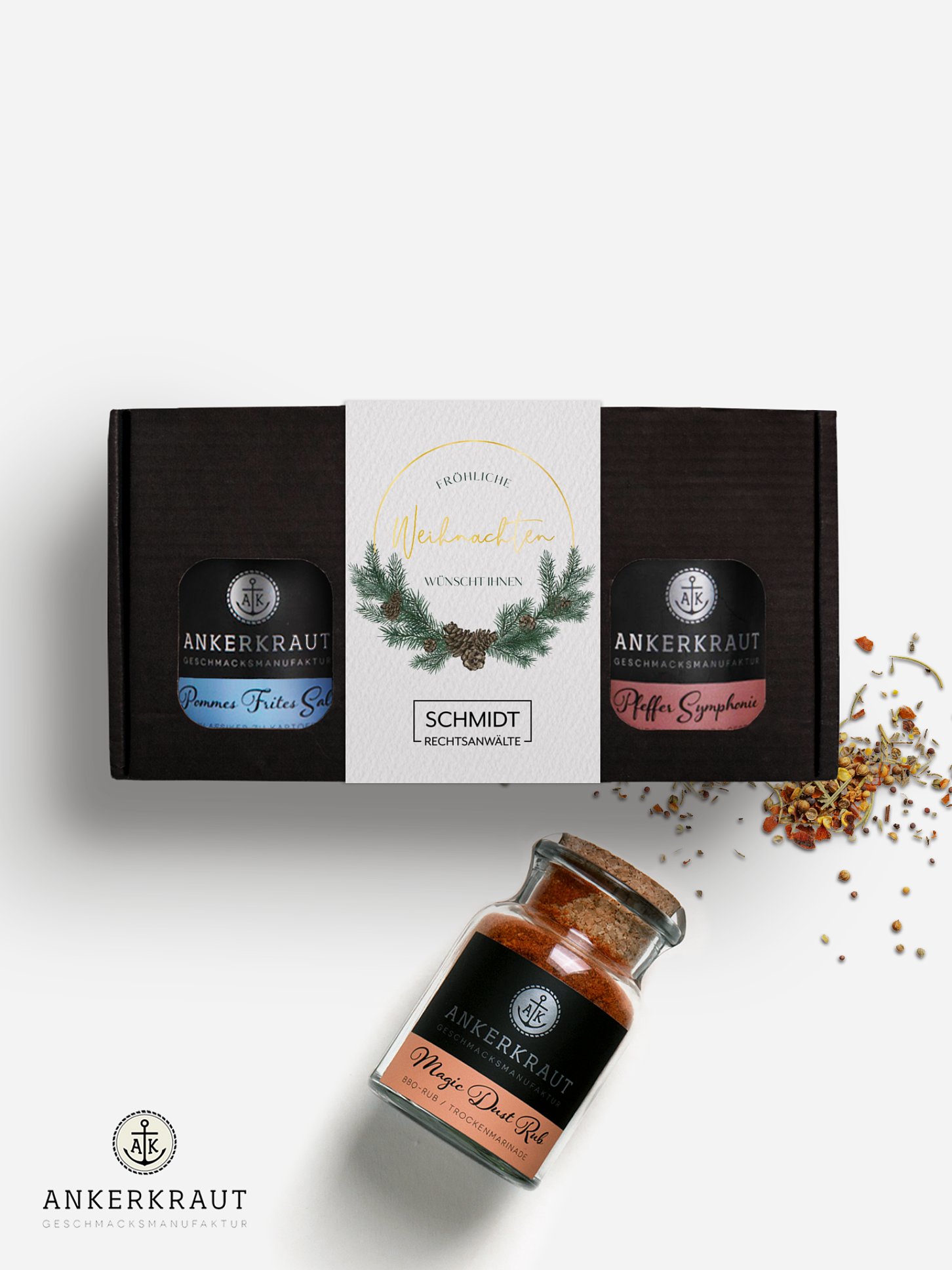Gewürzbox Goldener Advent