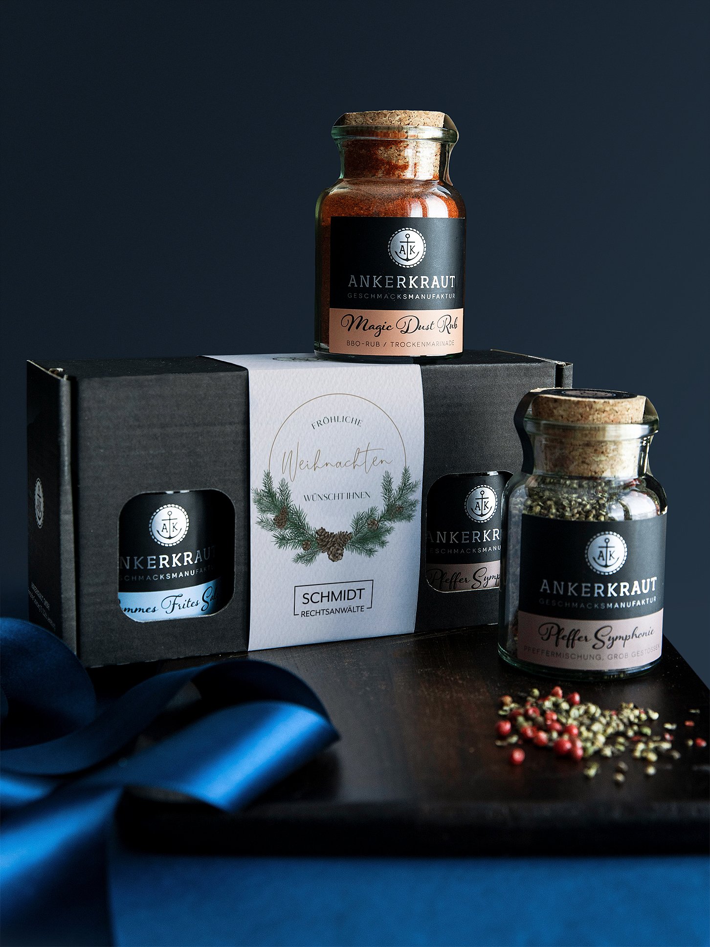 Gewürzbox Goldener Advent