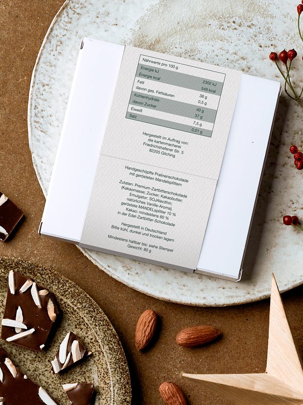 Schokobox geschäftlich Goldener Advent