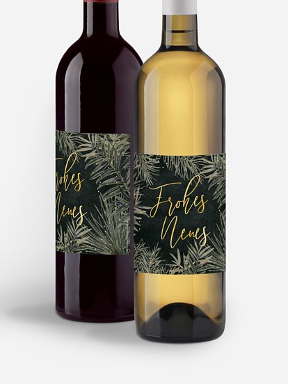 Flaschenetikett geschäftlich Sylvester Green