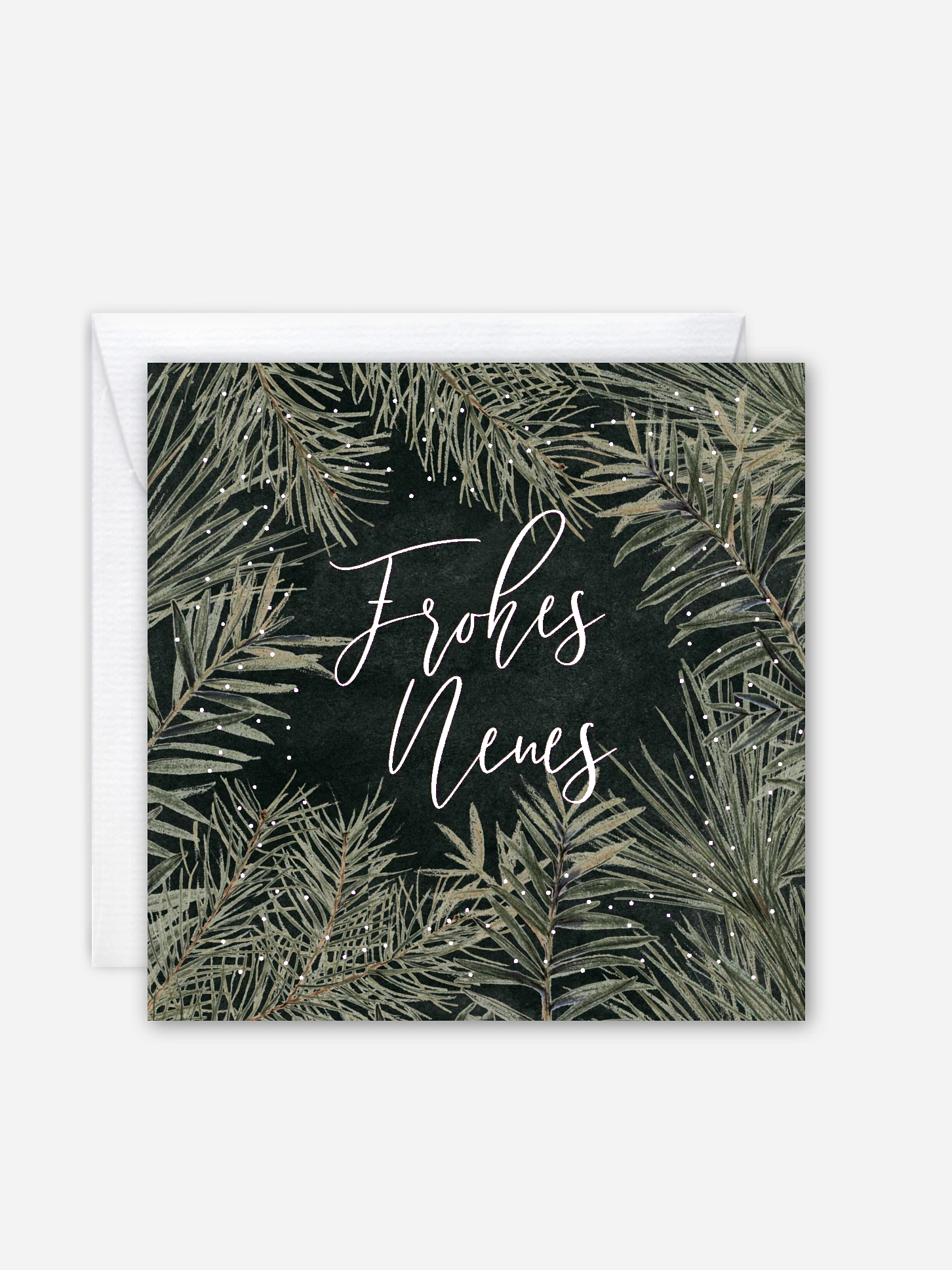 Geschäftliche Weihnachtskarte Sylvester Green