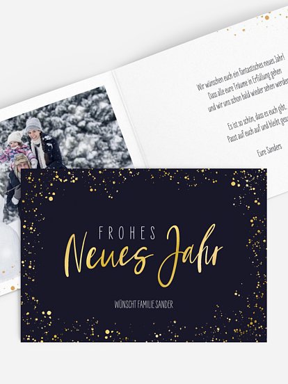 Neujahrsmagie ohne Foto