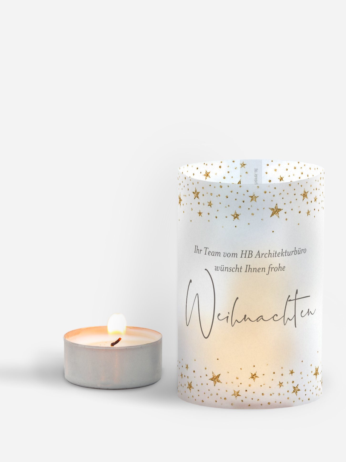Windlicht Weihnachten Shiny Christmas