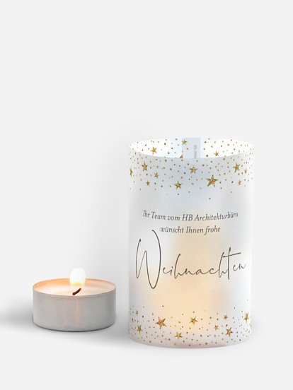 Windlicht Weihnachten Shiny Christmas