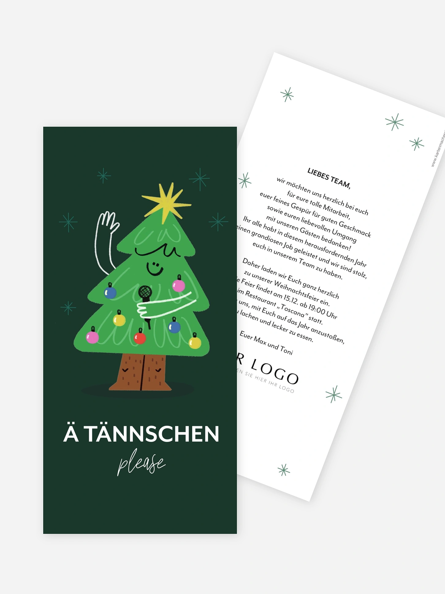 Weihnachtsfeier Ä Tännschen