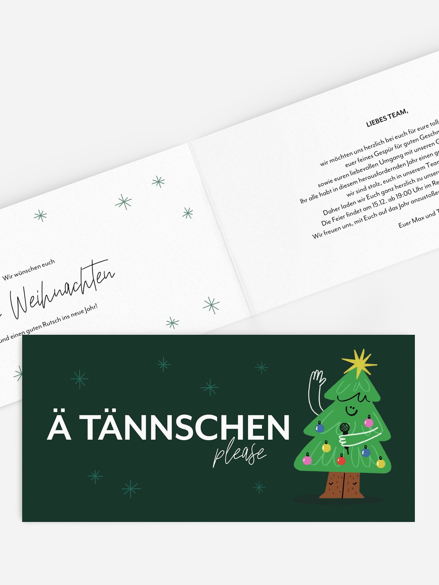 Weihnachtsfeier Ä Tännschen