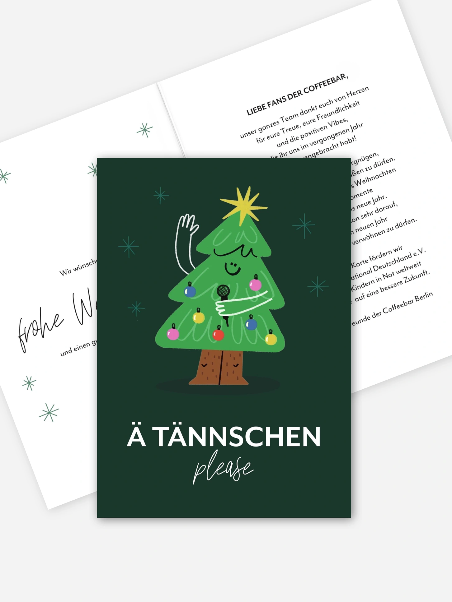 Spendenkarten Geschäftlich Ä Tännschen
