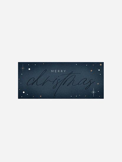 Geschenkaufkleber Geschäftlich Minimal