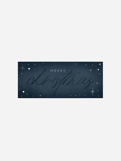 Geschenkaufkleber Geschäftlich Minimal