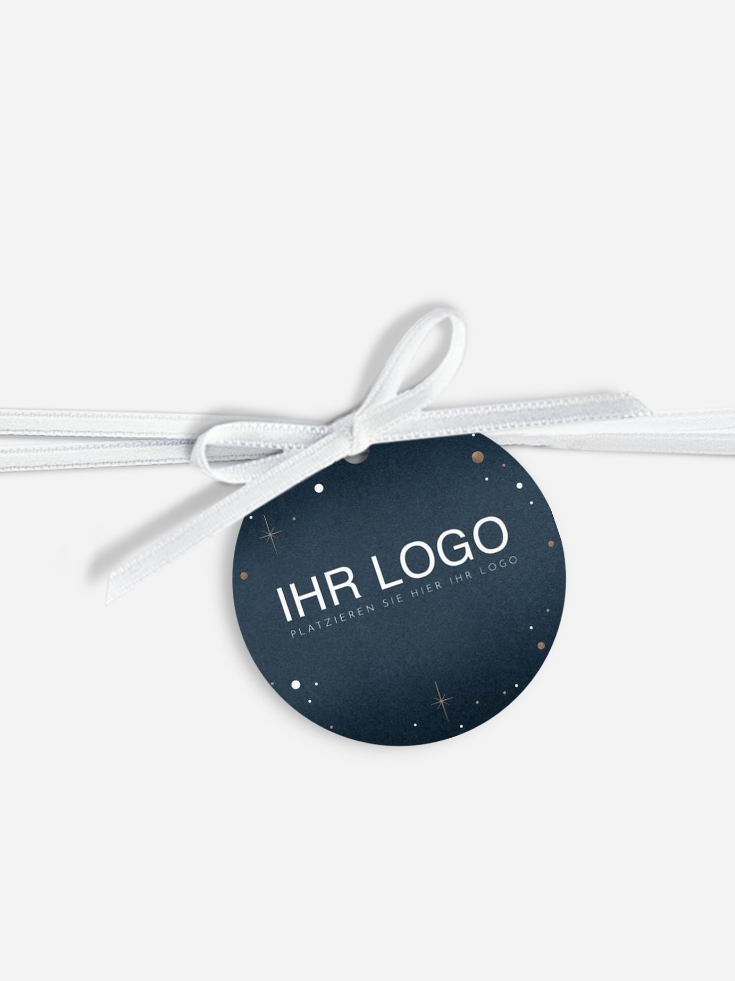 Geschenkanhänger Geschäftlich Minimal