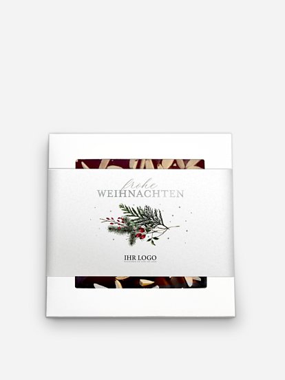 Schokobox geschäftlich Festive Green