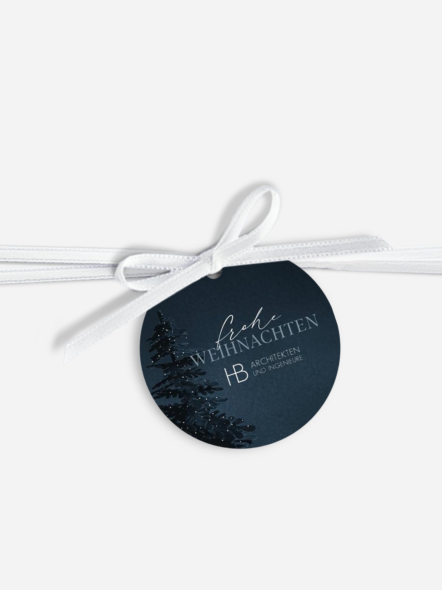 Geschenkanhänger Geschäftlich Velvet Tree