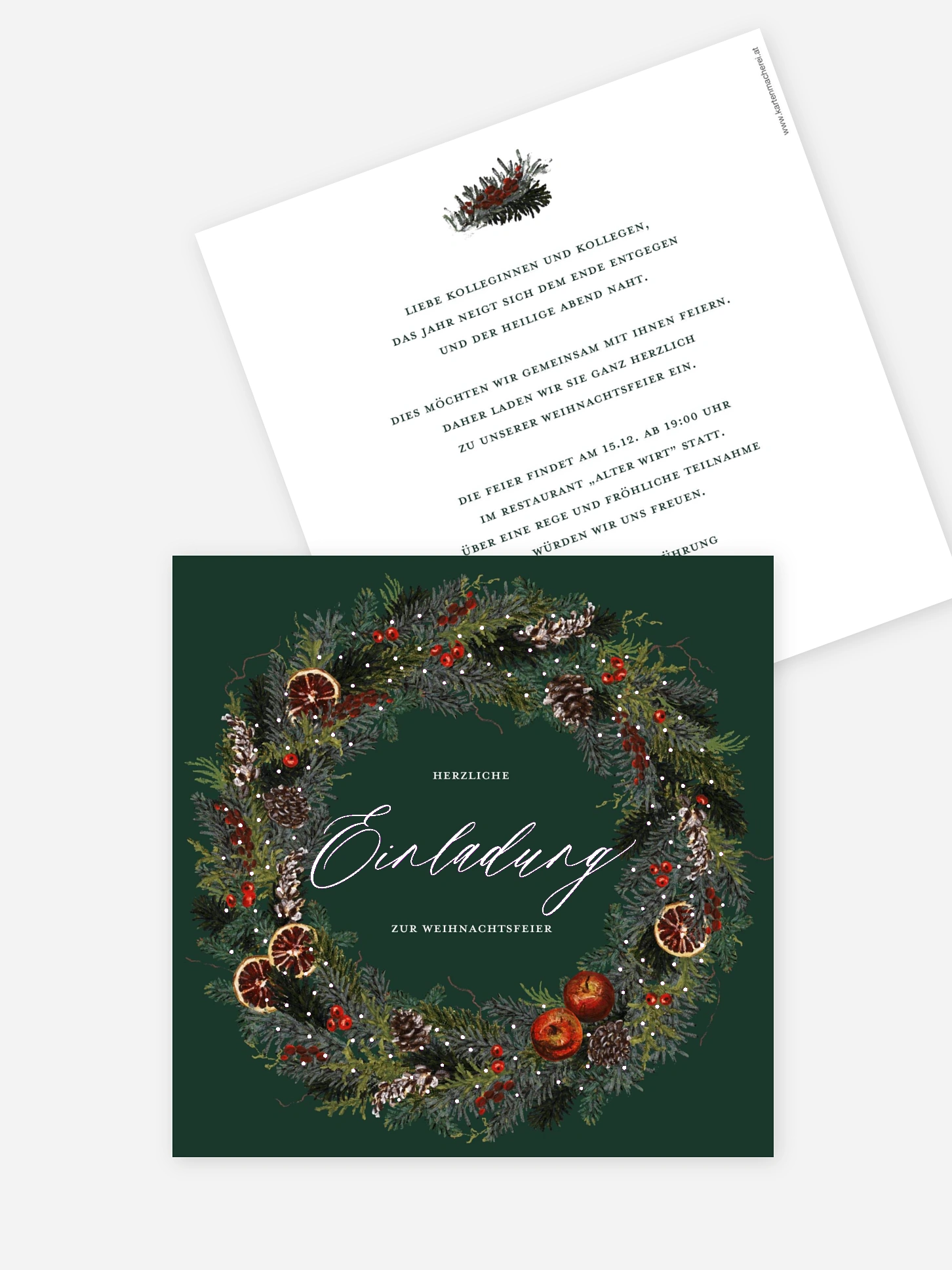 Weihnachtsfeier Festive
