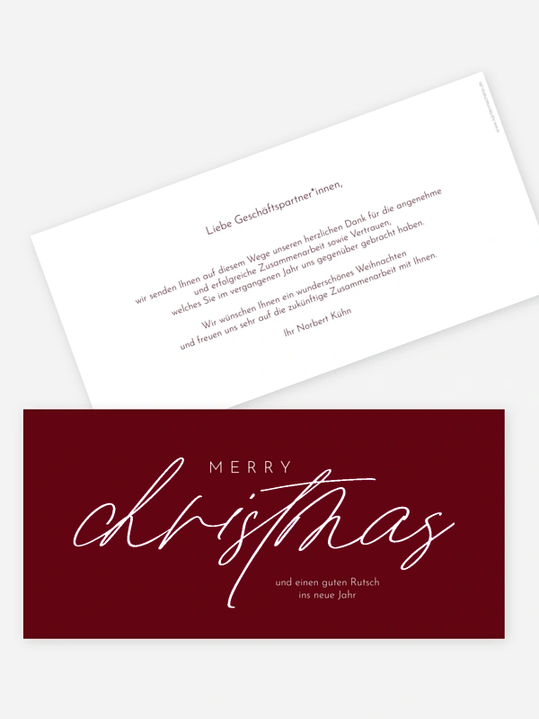 Weihnachtsgeflüster