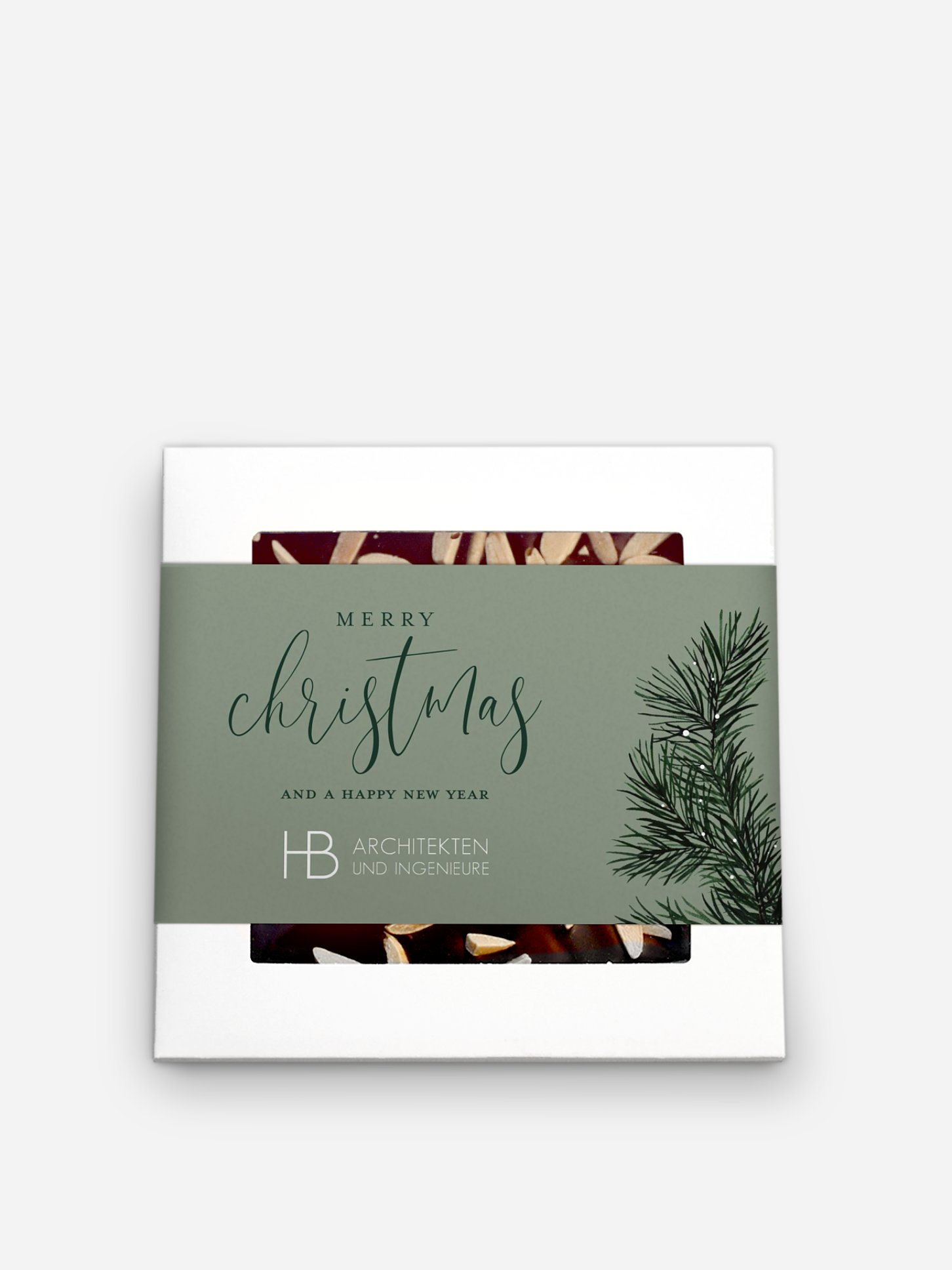 Schokobox geschäftlich Cheerful Christmas