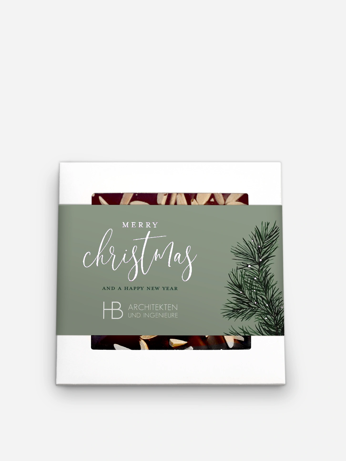 Schokobox geschäftlich Cheerful Christmas