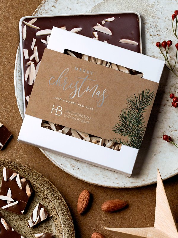Schokobox geschäftlich Cheerful Christmas