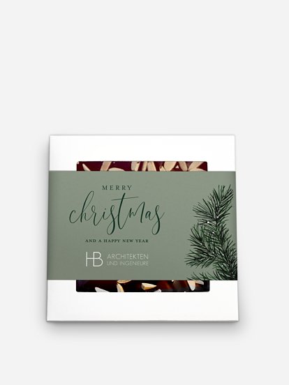 Schokobox geschäftlich Cheerful Christmas