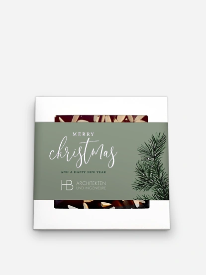 Schokobox geschäftlich Cheerful Christmas