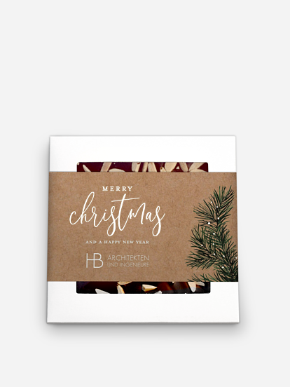 Schokobox geschäftlich Cheerful Christmas