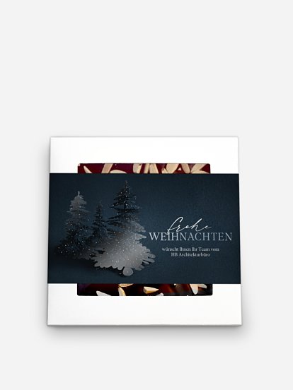 Schokobox geschäftlich Velvet Tree (Lack)