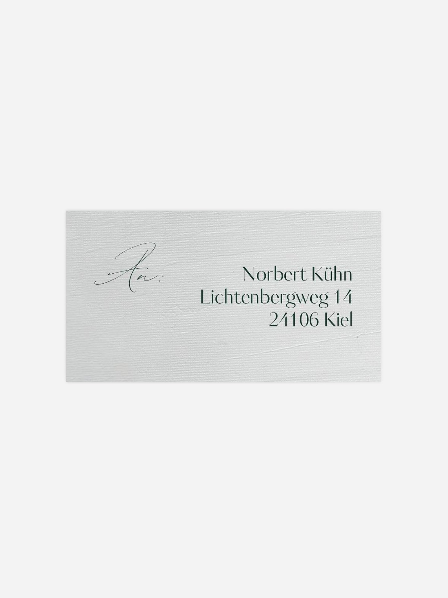 Empfängeraufkleber geschäftl. Weihnachten Winter Paint