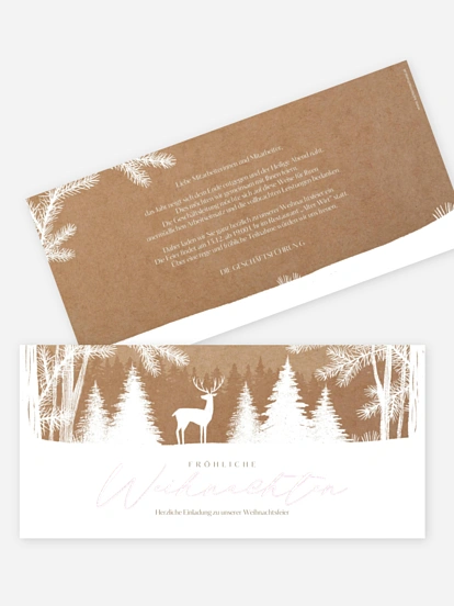 Weihnachtsfeier Wilder Winter