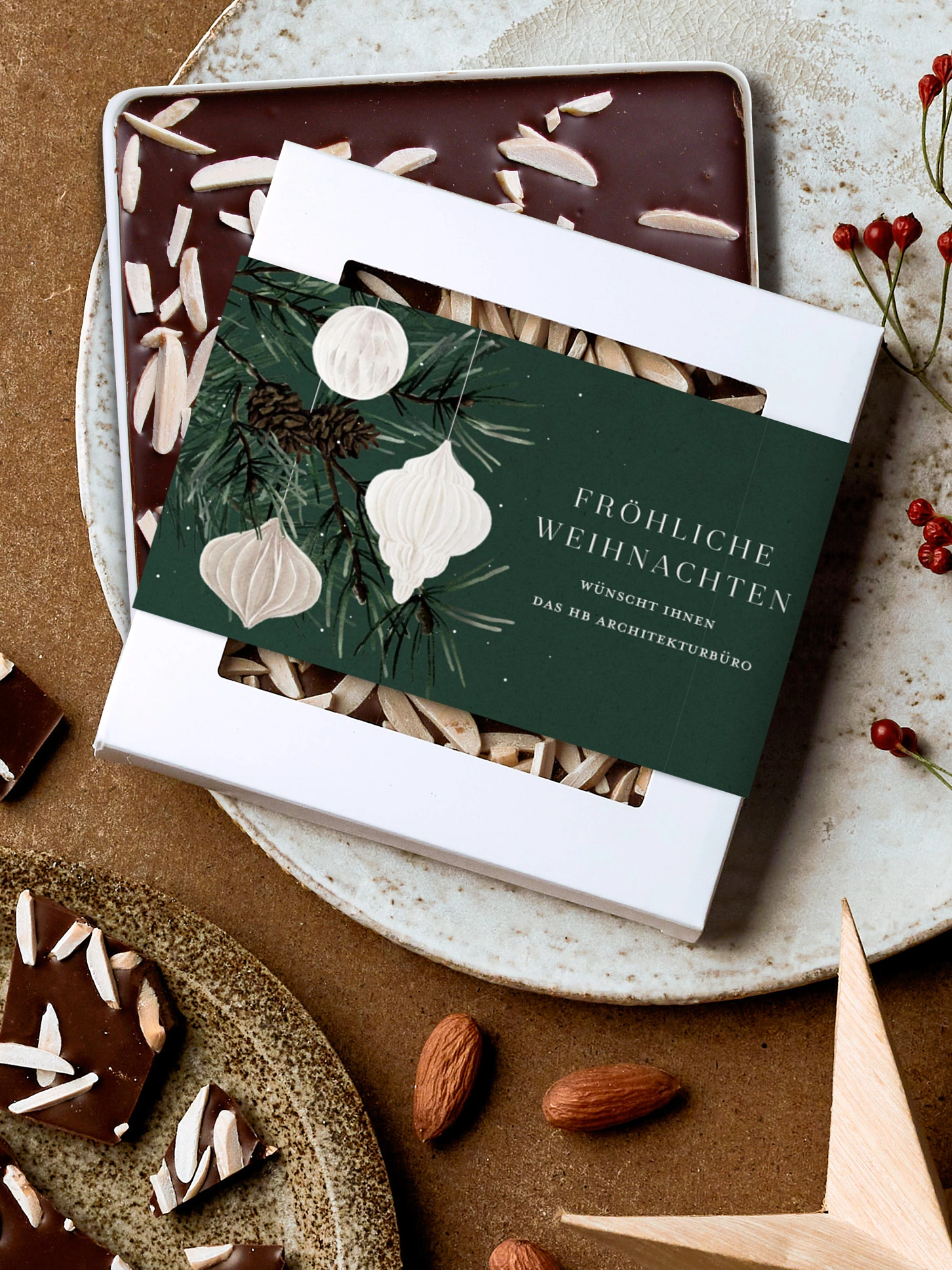 Schokobox geschäftlich Paper Decor