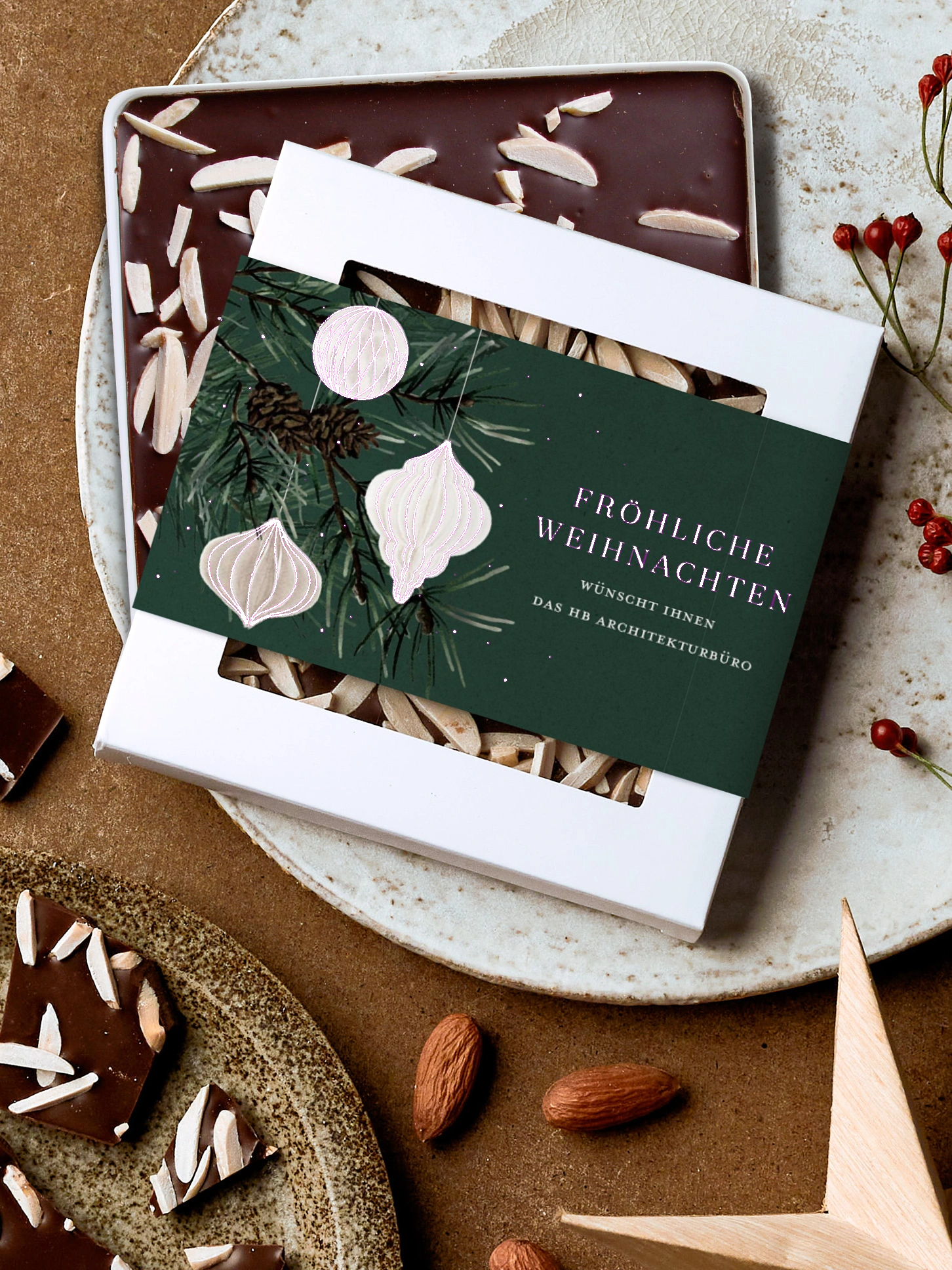 Schokobox geschäftlich Paper Decor