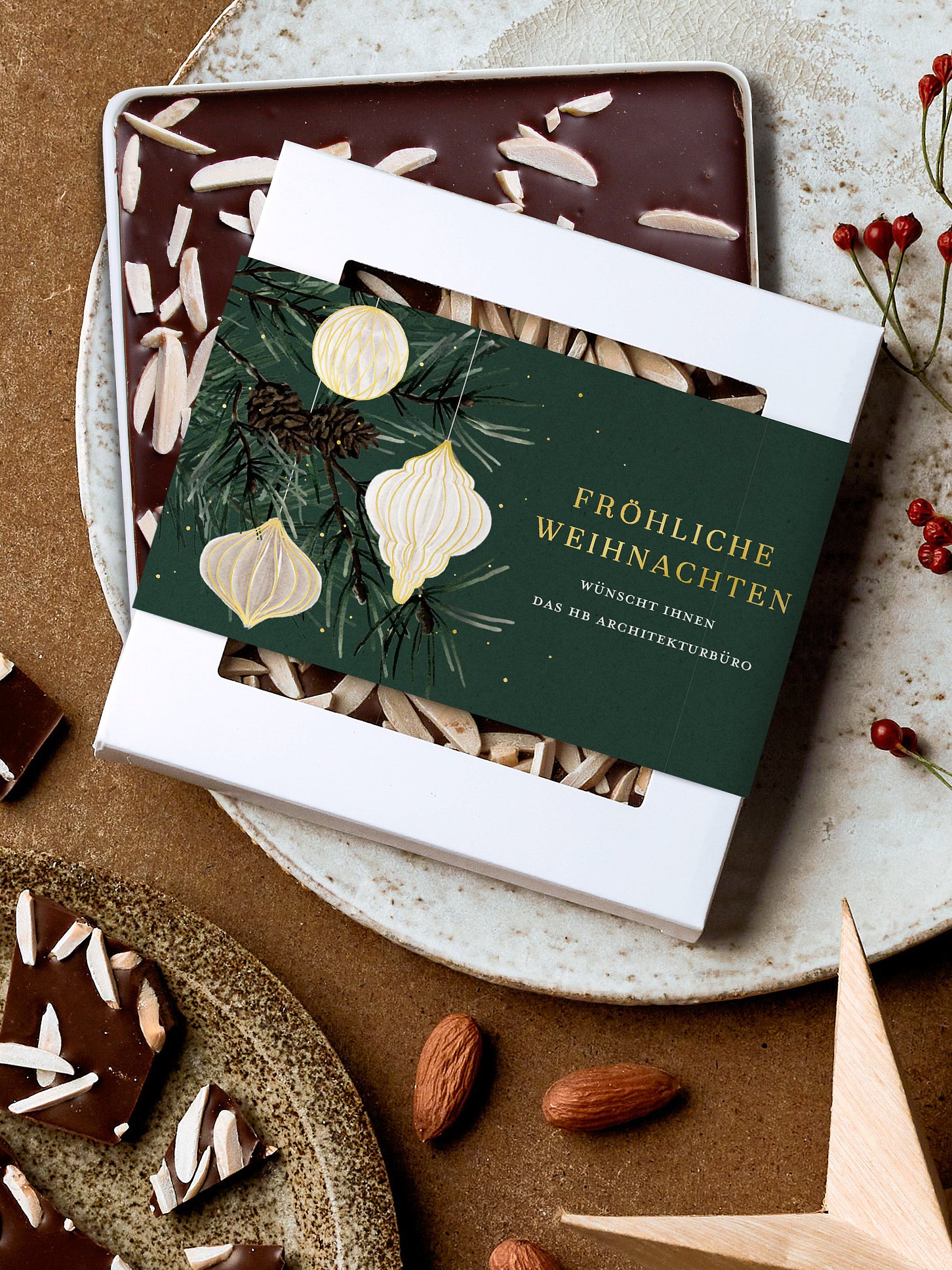 Schokobox geschäftlich Paper Decor