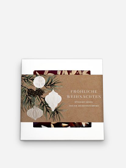 Schokobox geschäftlich Paper Decor