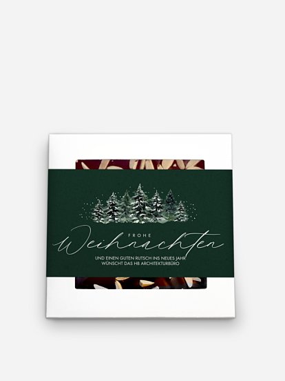 Schokobox geschäftlich Festive Trees