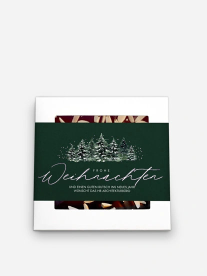 Schokobox geschäftlich Festive Trees
