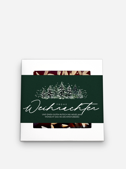 Schokobox geschäftlich Festive Trees
