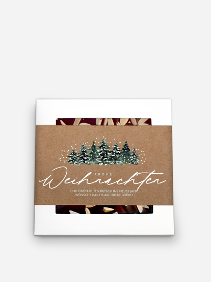 Schokobox geschäftlich Festive Trees