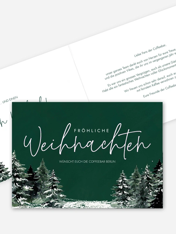 Wald Weihnacht