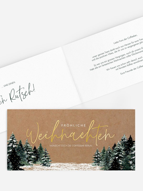 Wald Weihnacht
