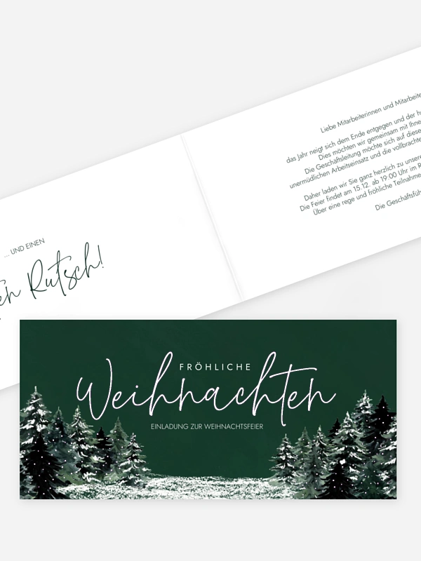 Wald Weihnacht