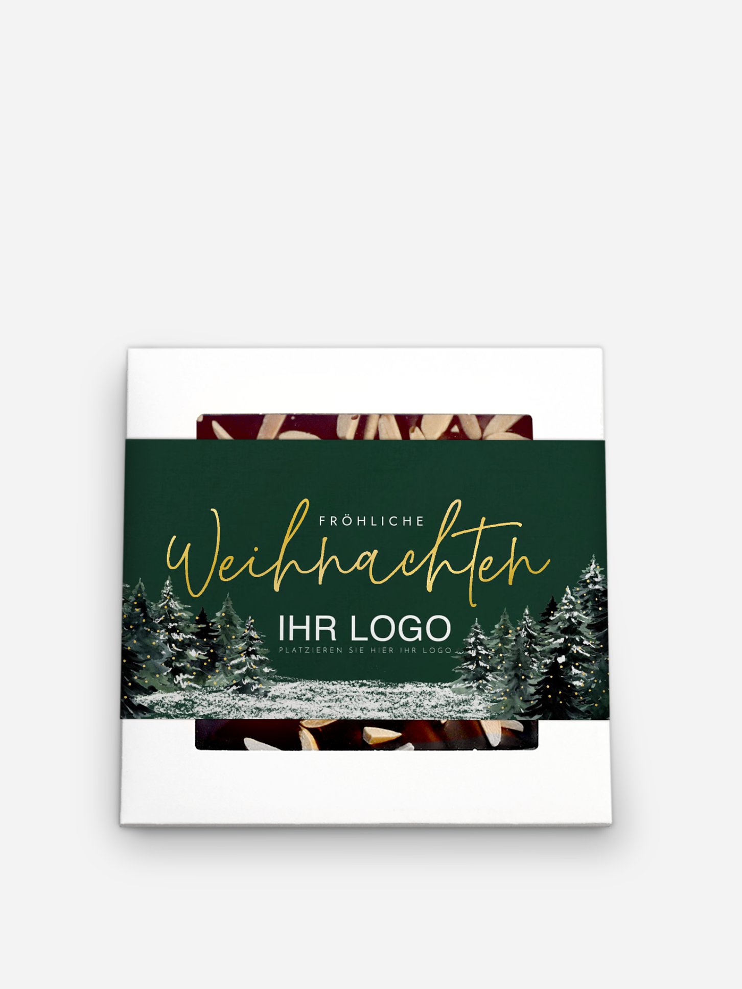 Schokobox geschäftlich Wald Weihnacht