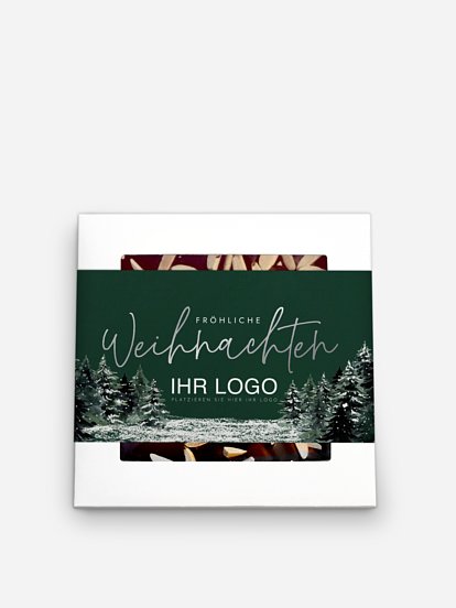 Schokobox geschäftlich Wald Weihnacht
