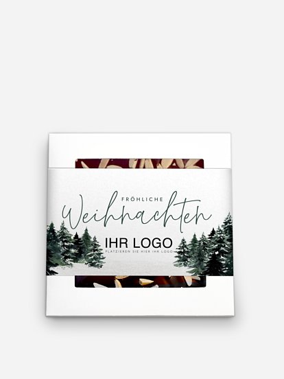 Schokobox geschäftlich Wald Weihnacht