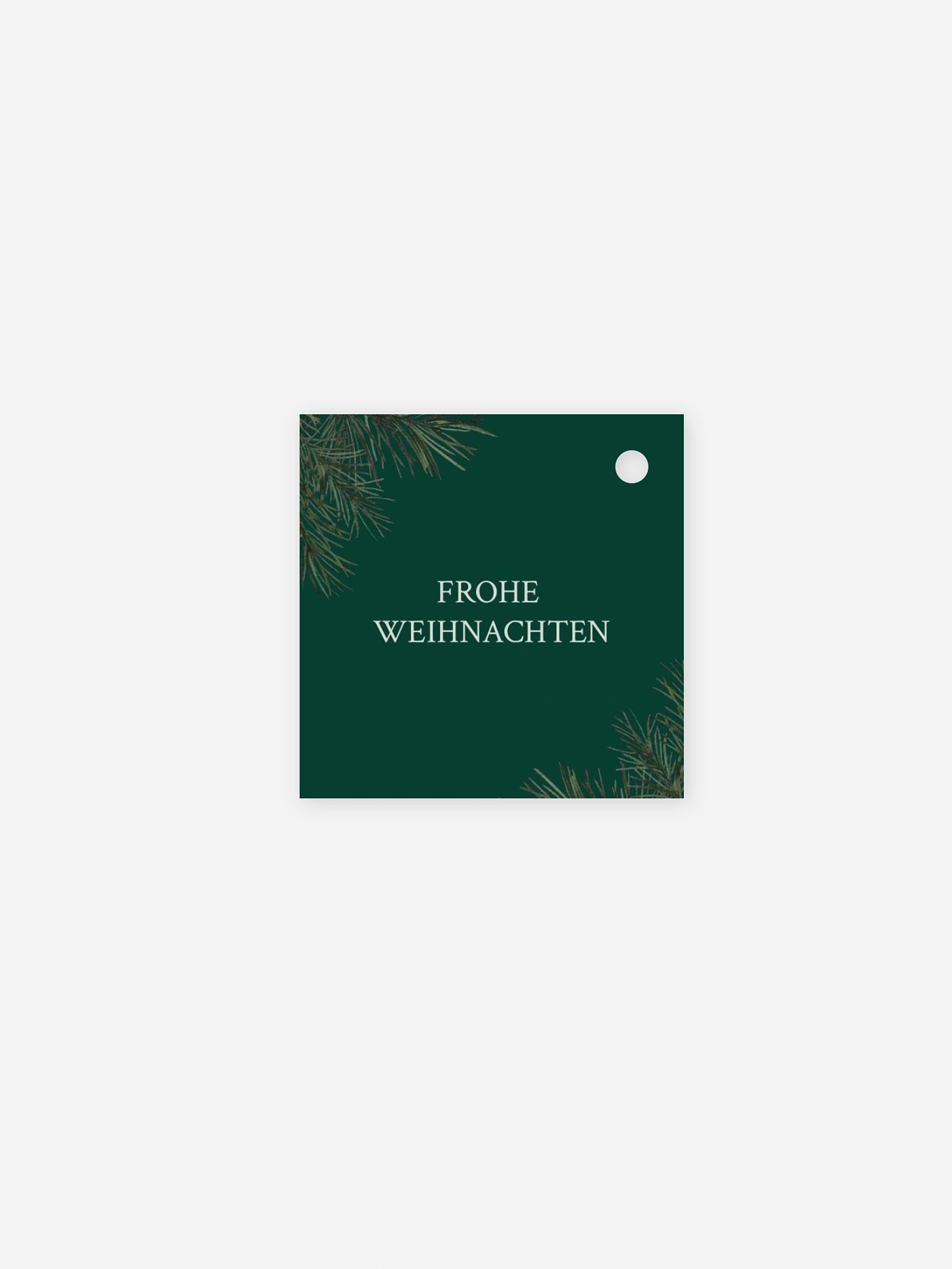Geschenkanhänger Geschäftlich Festive Stars