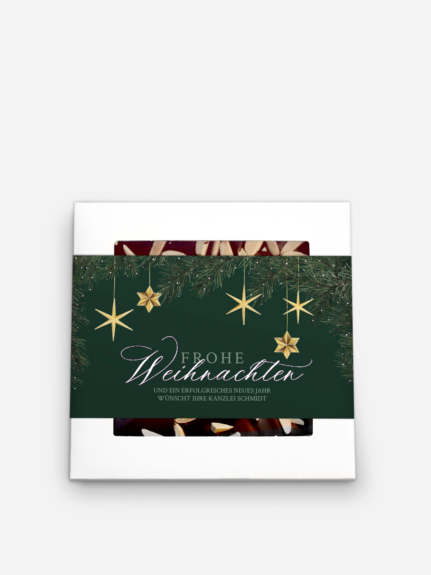 Schokobox geschäftlich Festive Stars